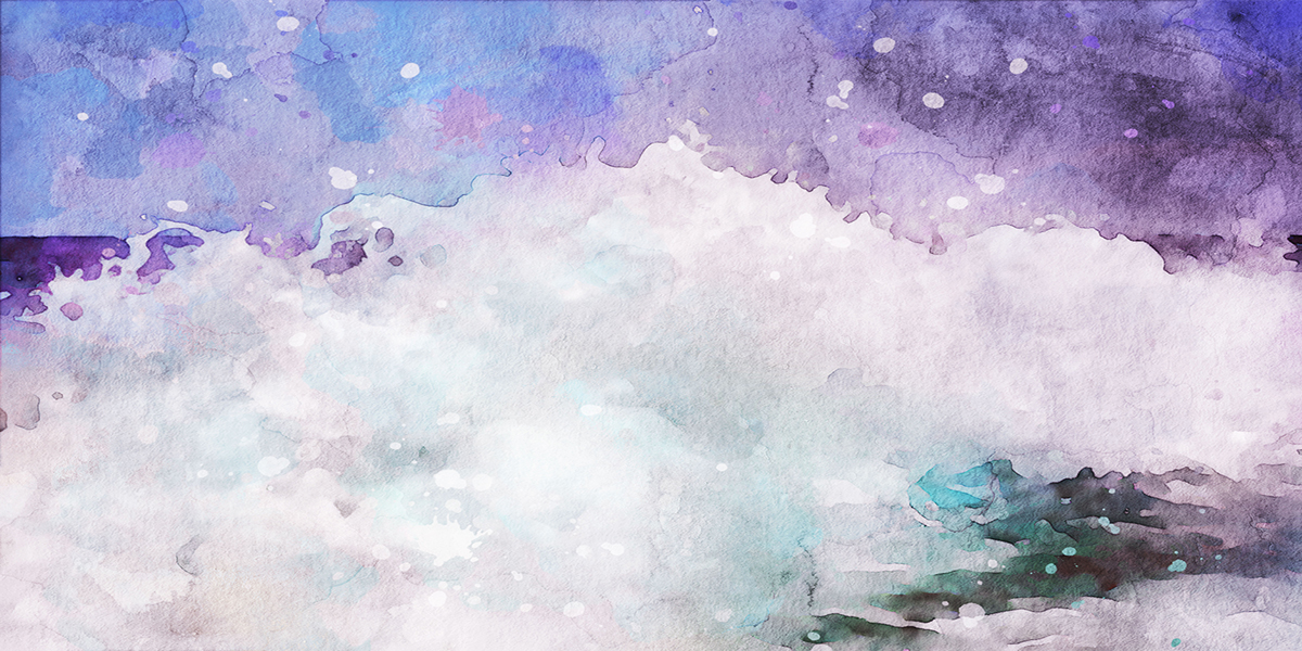 Carta da parati Acquerelli Viola