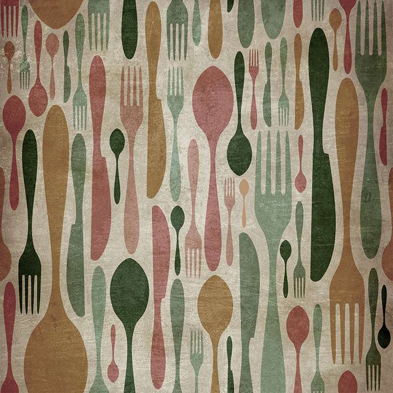 Carta da parati Cutlery