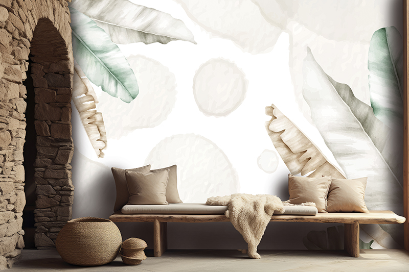 Carta da parati Foglie di Banano