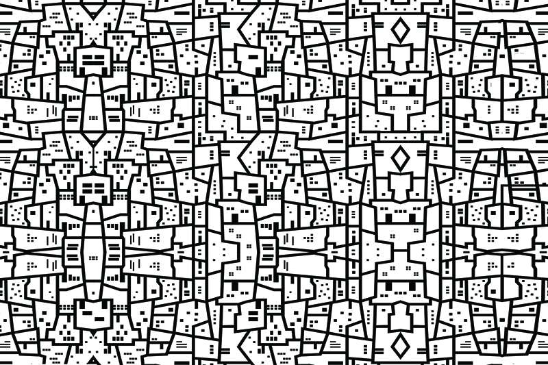 Carta da parati House