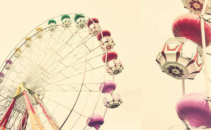 Carta da parati Luna Park