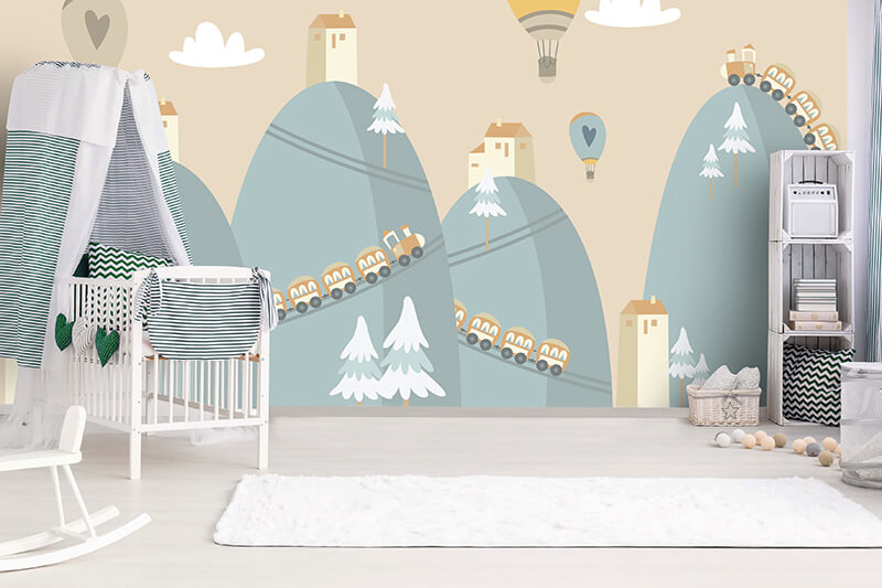 Carta da parati Montagne