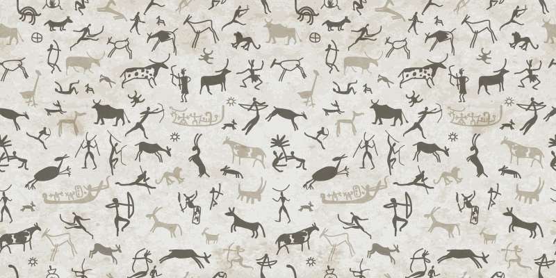 Carta da parati Primitive