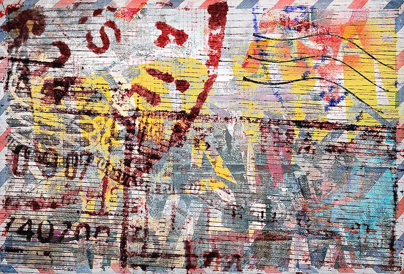 Carta da parati Stamps