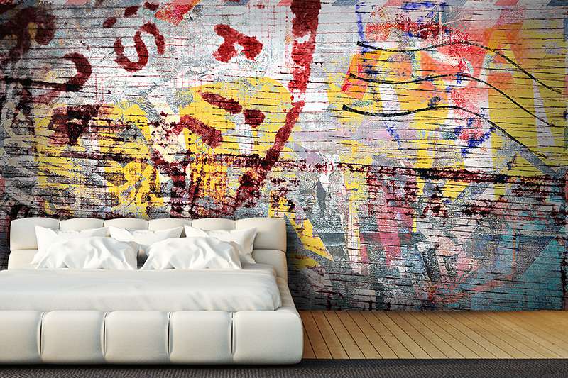 Carta da parati Stamps