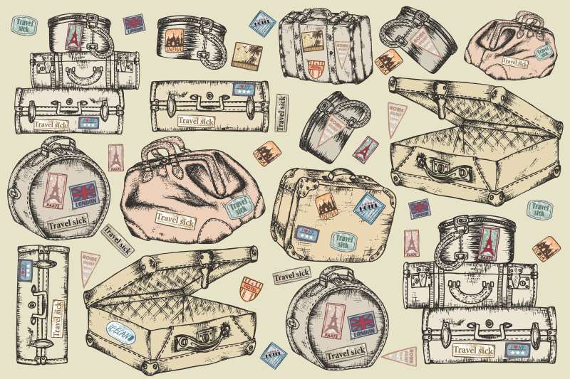 Carta da parati Travel