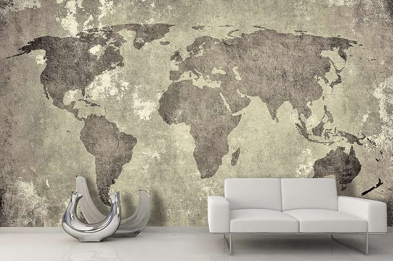 Carta da parati Wall world