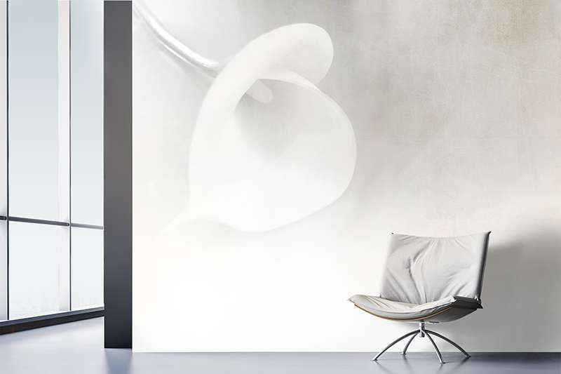 Carta da parati White soft