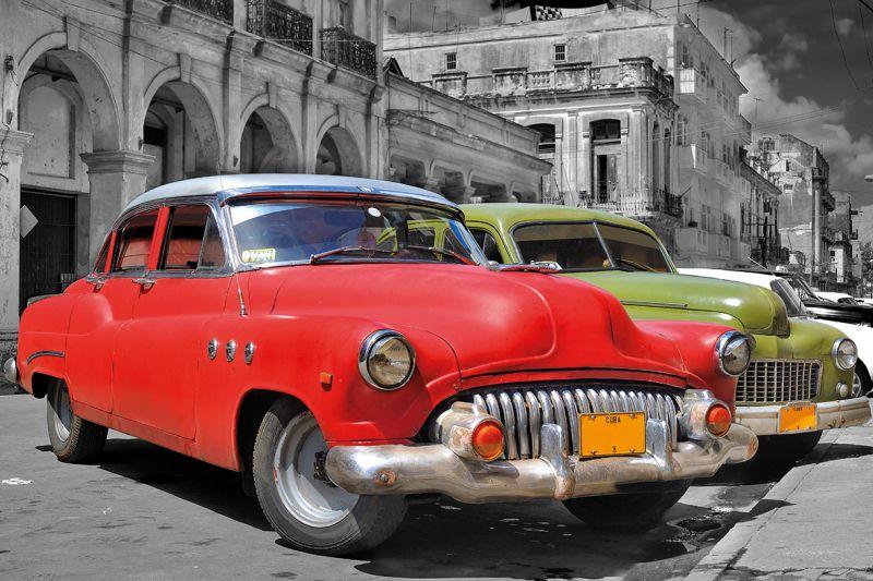 Carta da parati Havana Cars